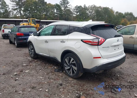 2018 Nissan Murano Platinum из США, поврежденный, VIN 5N1AZ2MH7JN163184